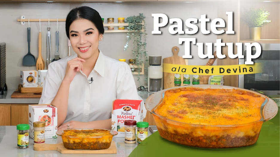 Pastel Tutup ala Chef Devina