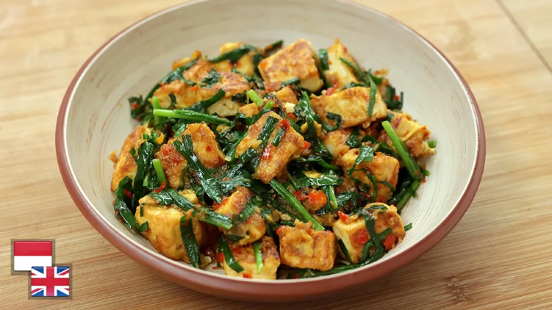 Oseng Tahu Telur Kucai