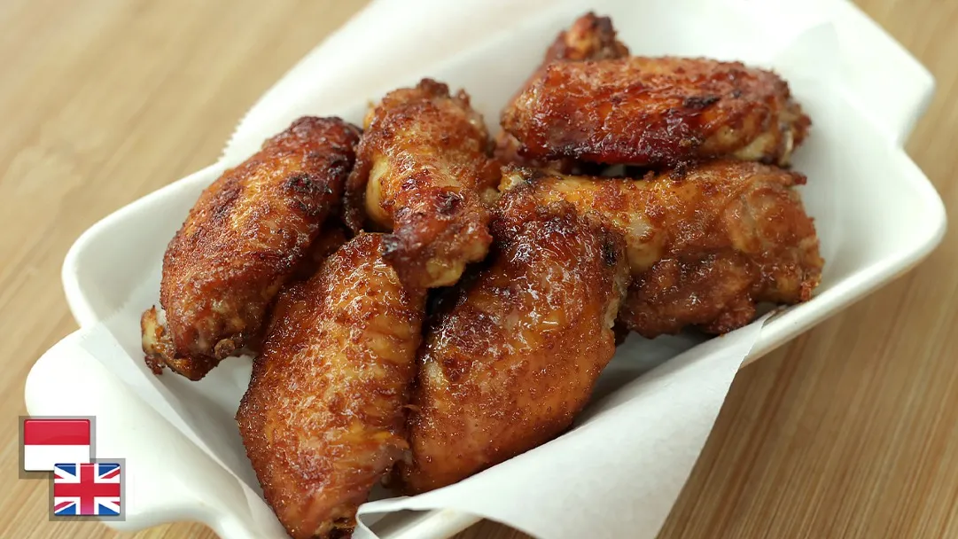 Sayap Ayam Kecap Inggris