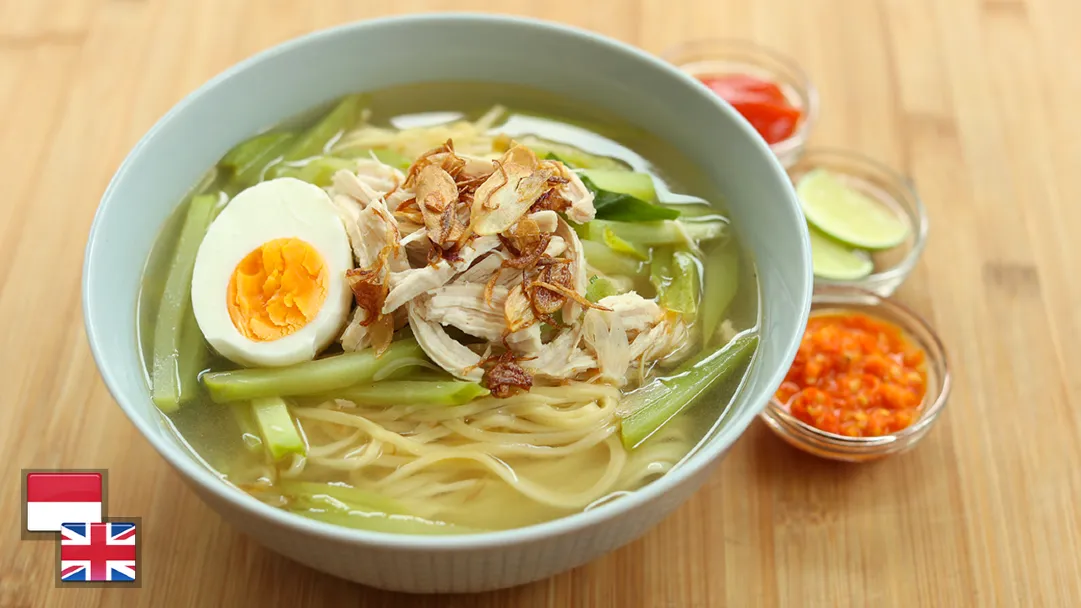 Mie Kuah Ayam Labu Siam