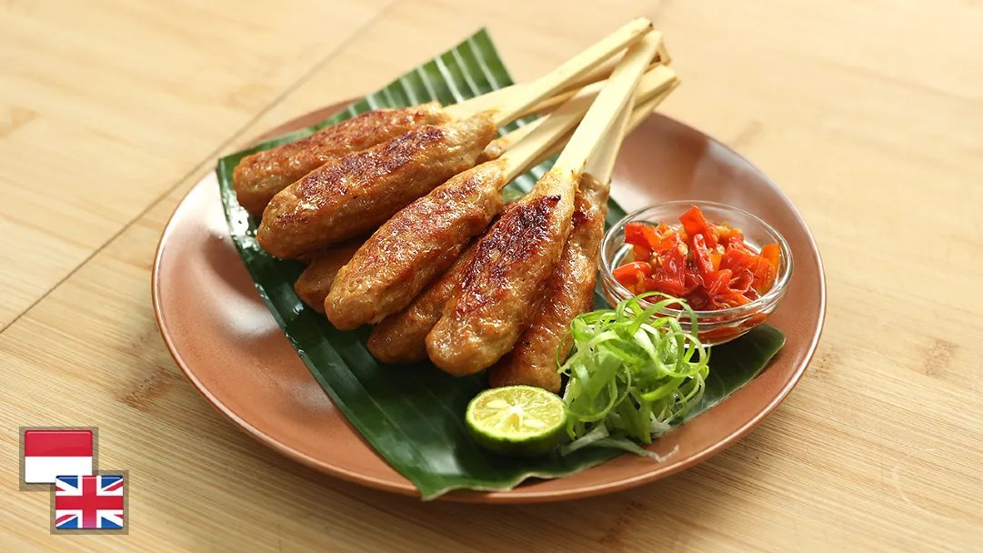 Sate Ayam Lilit Manis